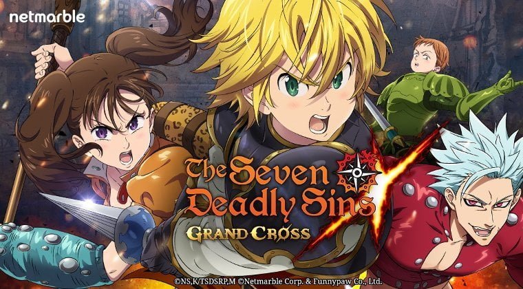 The Seven Deadly Sins Grand Cross (Melhor Jogo de RPG para PC fraco)