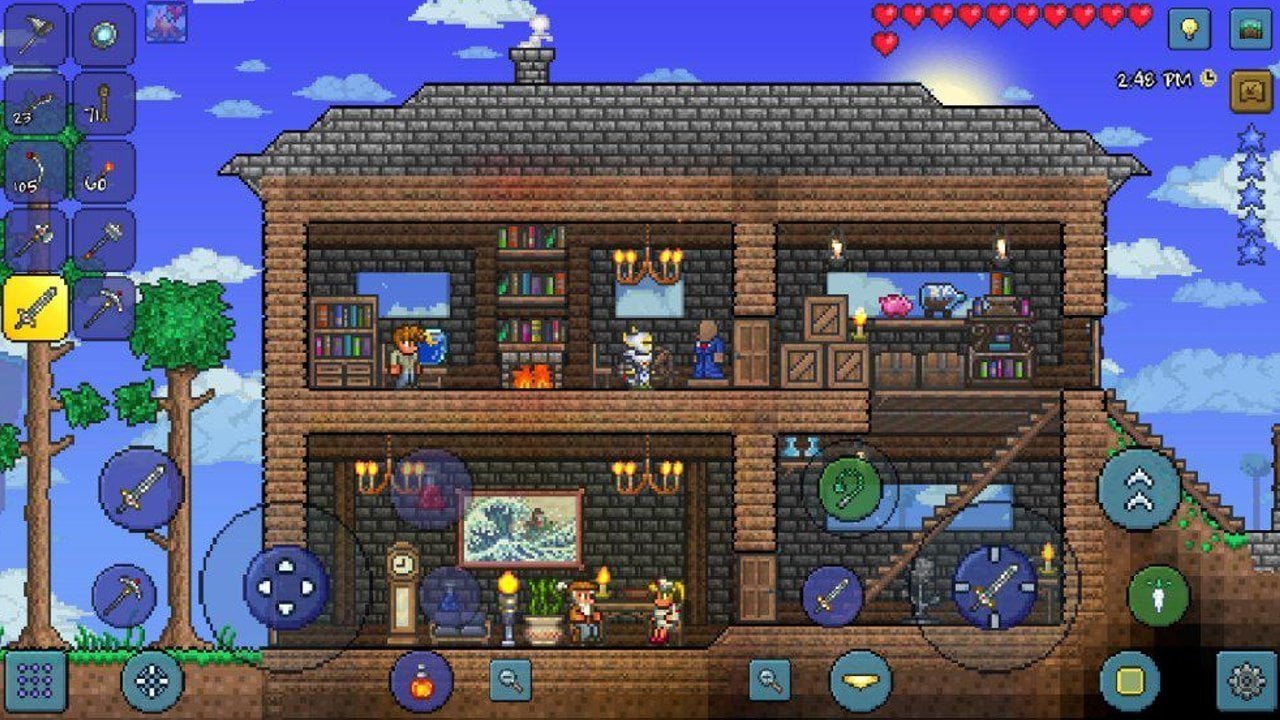 Jogos para PC fraco offline | Terraria