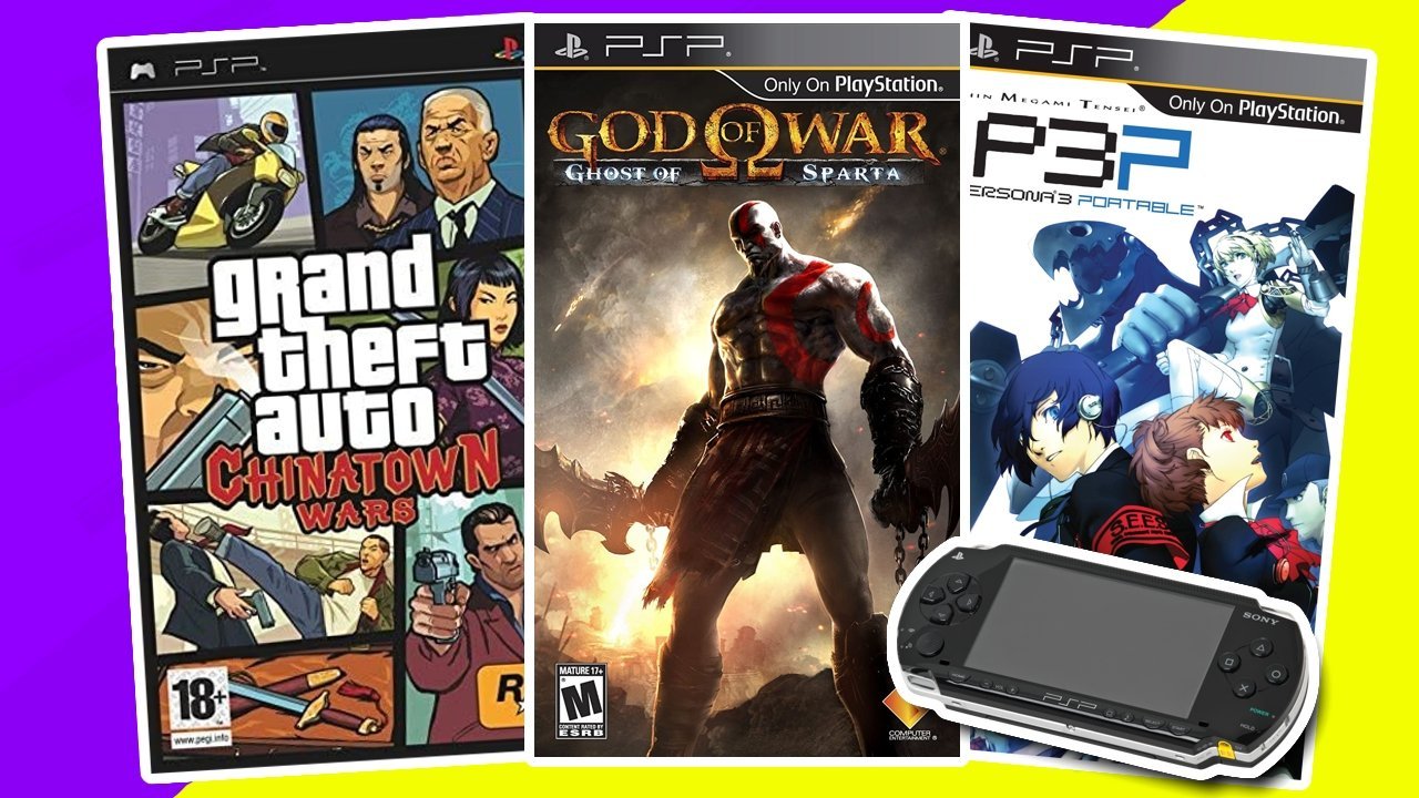 5 Melhores Jogos de PSP com modo história para vocês zerarem no