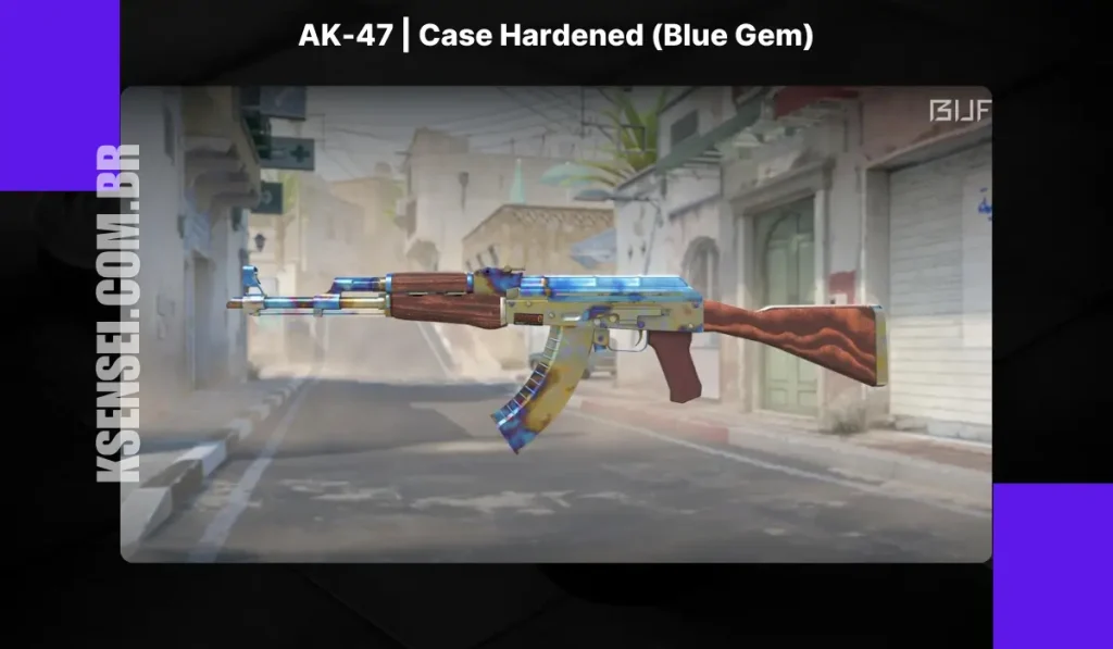 AK-47 | Case Hardened (Blue Gem)