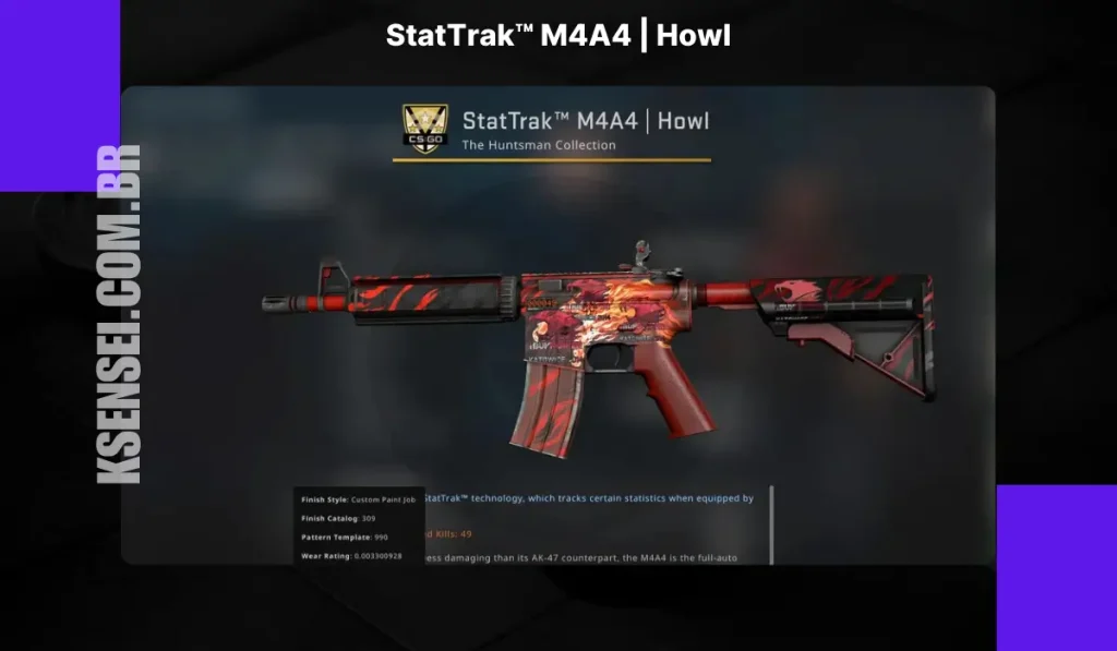 StatTrak™ M4A4 | Howl